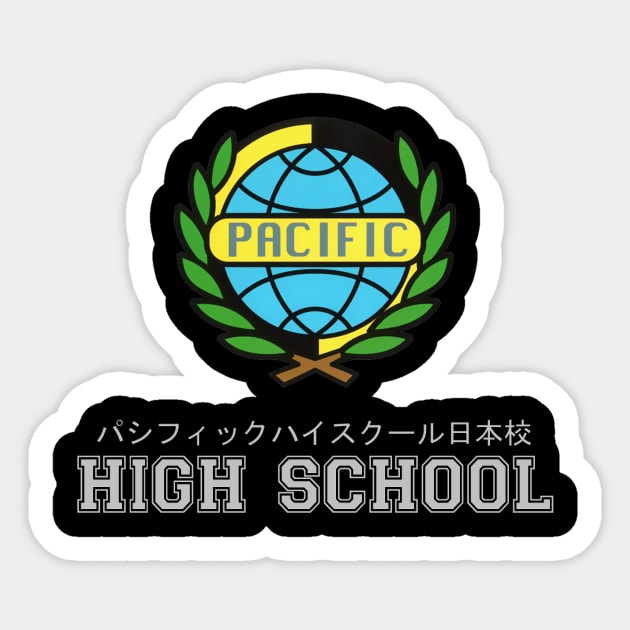 Rival Schools - Pacific High School Sticker by DVL